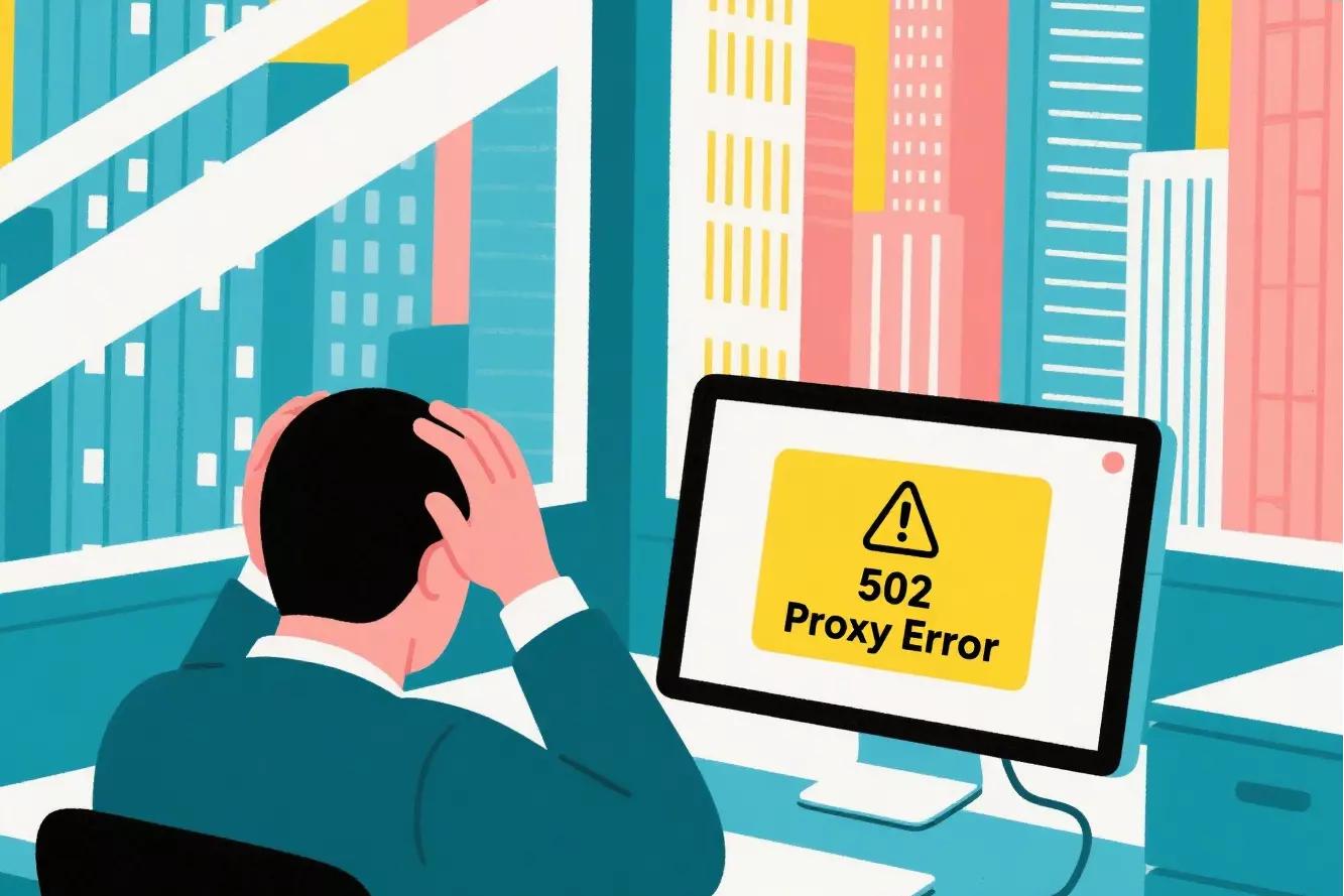 What Is a 502 Proxy Error and How Can You Fix It?