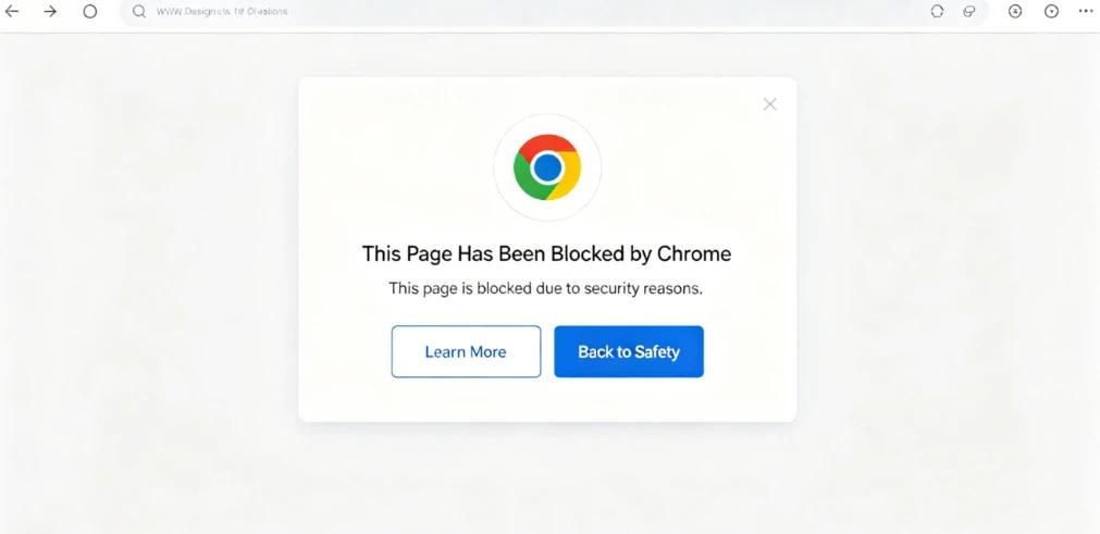 This Page Has Been Blocked by Chrome: Complete Fix Guide for 2026