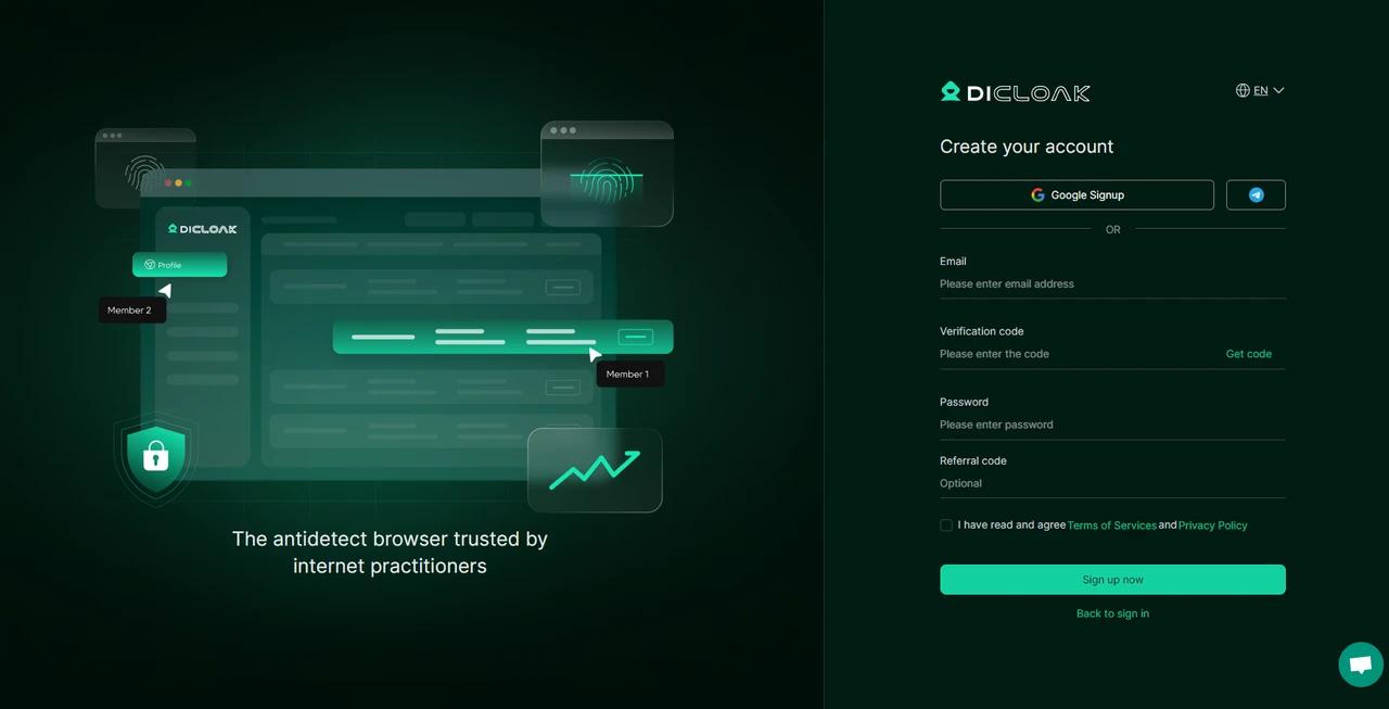 DICloak: Leading AI Antidetect Browser for Managing Multiple Accounts in 2025
