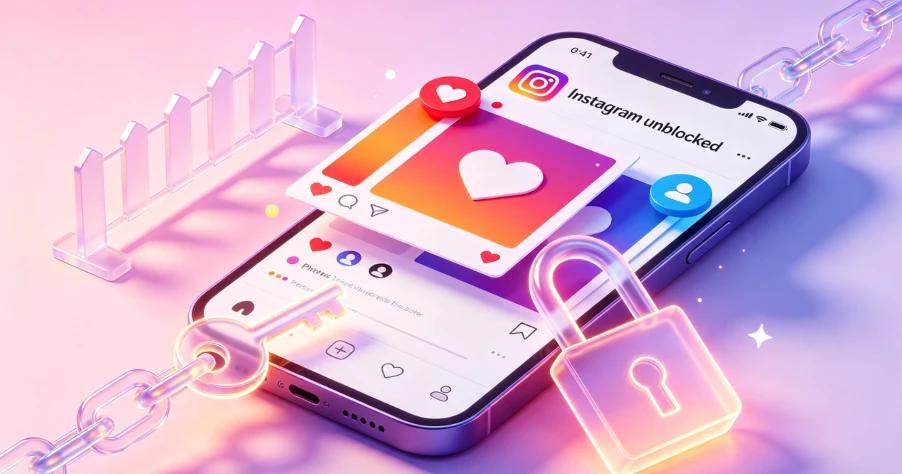 Instagram Blocked? Here’s How to Unblock It Anywhere, Anytime