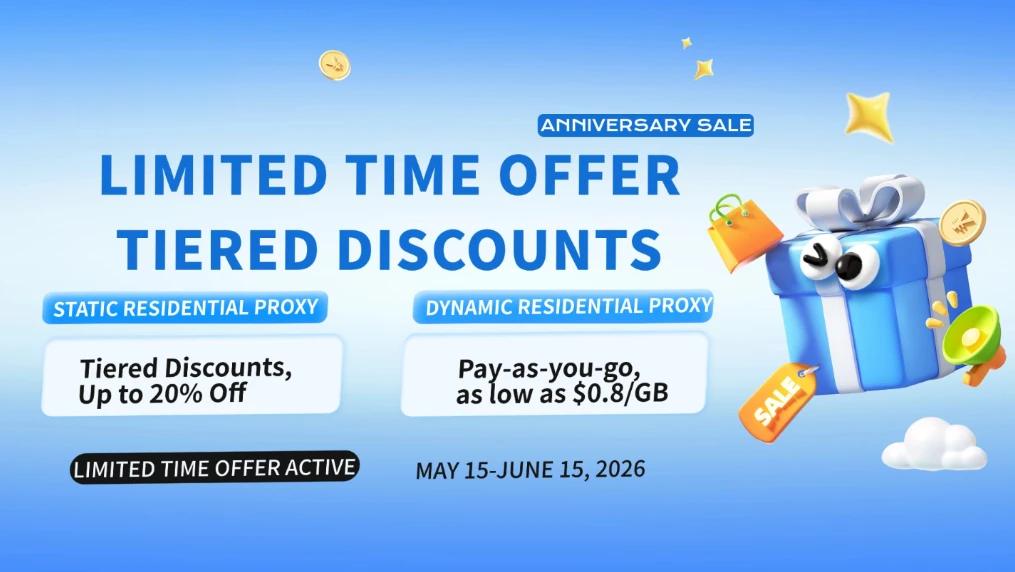 Emadar Anniversary Sale 2026| save More on Residential Proxies Built for Stable and Scalable Online Operations