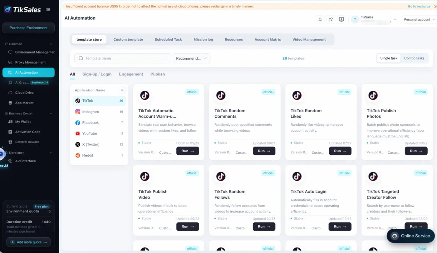 TikSales + IPFLY: A Smarter Way to Manage Multiple TikTok & Instagram Accounts