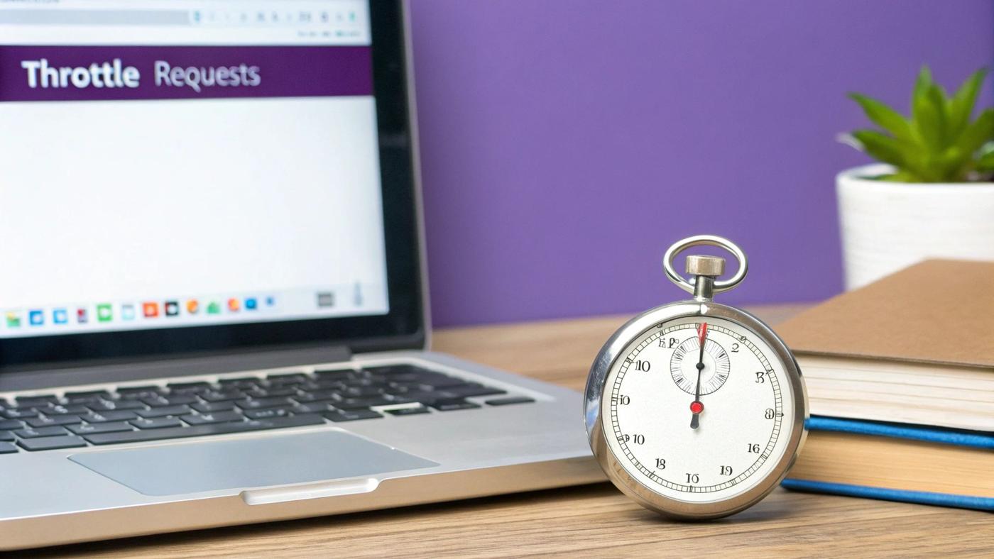 Implement Proper Rate Limiting and Request Delays