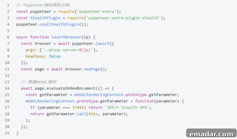 IPFLY Browser Fingerprint Synchronization