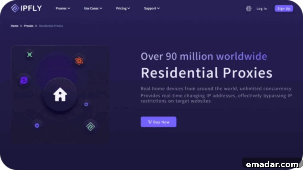 IPFLY's Diverse Proxy Solutions