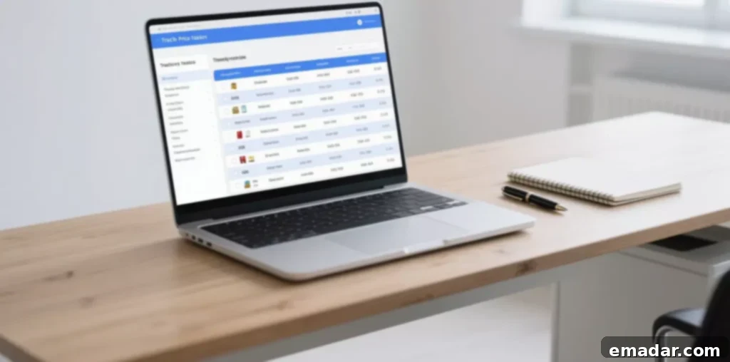 The Ultimate Guide to Competitor Price Tracking A graphic illustrating real-time competitor price tracking for e-commerce success.