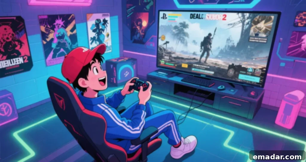 How a PS5 Proxy Server Can Improve Gaming Performance and Security A PS5 console connected to a proxy server, symbolizing improved gaming performance and security.