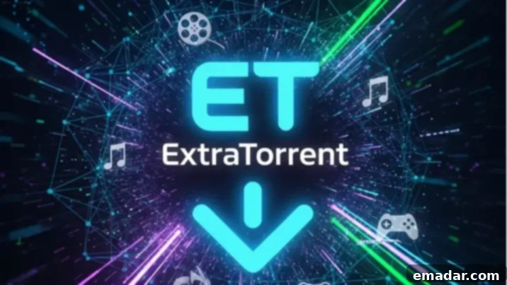 ExtraTorrent Explained: History, Shutdown & Access Tips ExtraTorrent website screenshot with a search bar and torrent listings.