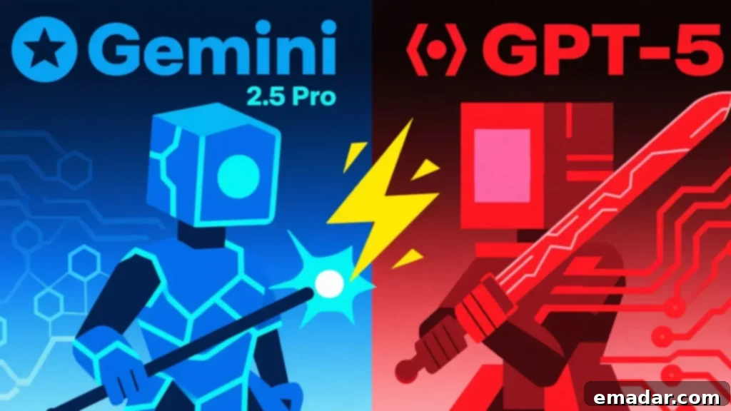 Gemini 2.5 Pro Versus GPT-5 The Ultimate AI Decision 2 Gemini 2.5 Pro vs GPT-5: Which One Is the Right AI Model?