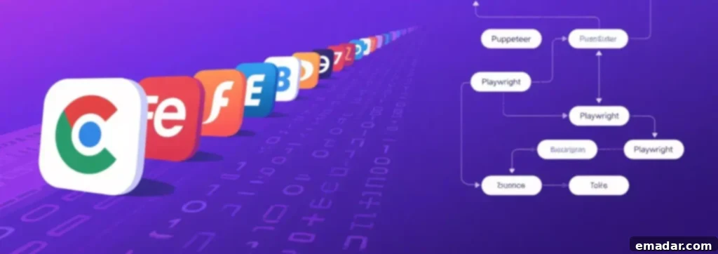 Dynamic website scraping with browser automation