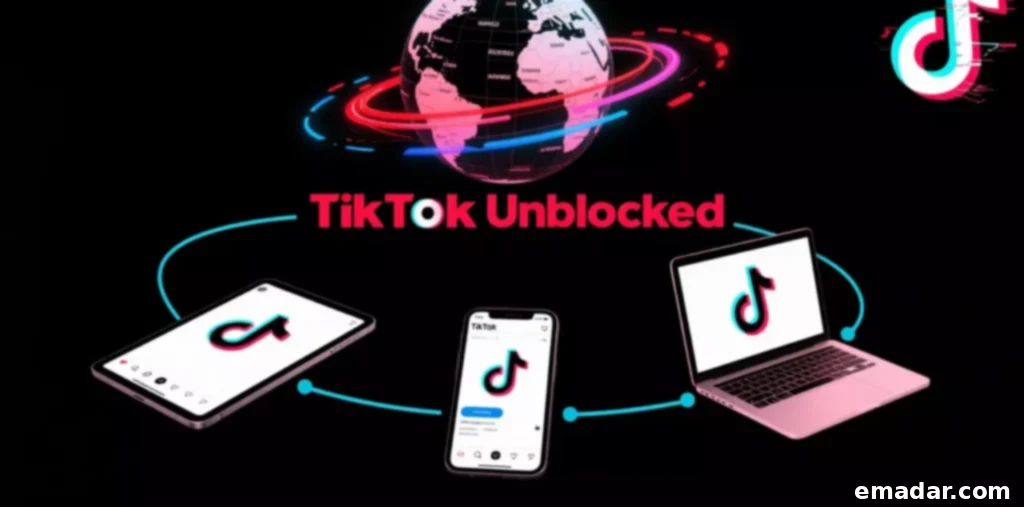 Understanding security implications when unblocking TikTok