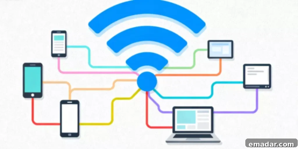 What is IP Protocol? Understanding the Core & Mechanics of TCP/IP An illustration depicting the journey of data packets across the internet, highlighting the role of IP addresses and routers in directing traffic.