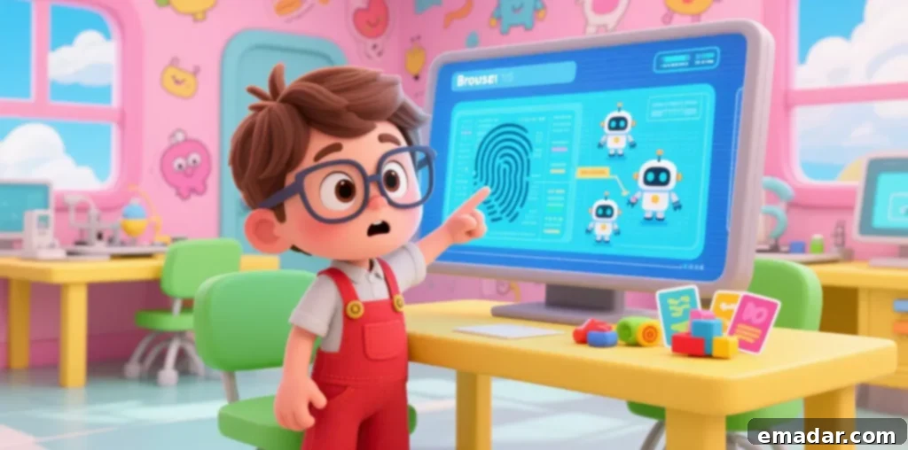 What is Your Browser Fingerprint? How to Test and Protect Your Anonymity Illustration showing a digital fingerprint representing online identity.