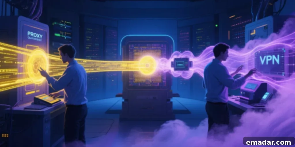 Proxy vs. VPN: The Ultimate Guide to Choosing the Right Tool in 2025 Proxy vs. VPN: The Ultimate Guide to Choosing the Right Tool