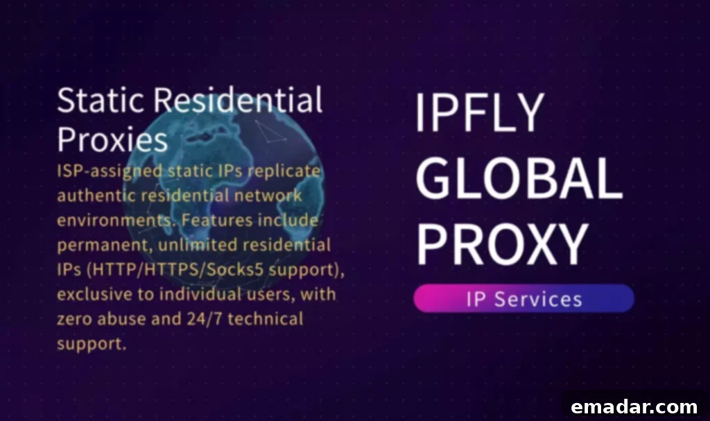 Navigating ISP Whitelists with Static Residential Proxies IPFLY Solutions for Whitelist Bypass