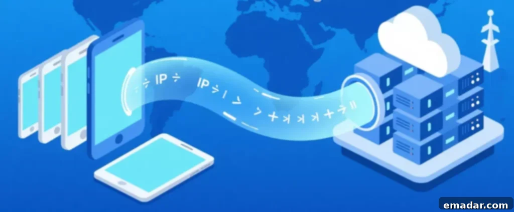 When to Use Mobile Proxies: A Guide for Marketers and Developers A smartphone displaying various app icons, symbolizing mobile internet usage and the need for mobile proxies in a digital context.