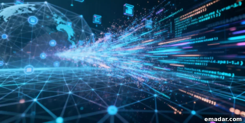 What is an IP Address? A Comprehensive Guide to the Internet's Backbone An abstract depiction of a global network with IP addresses highlighted, symbolizing the internet's backbone.