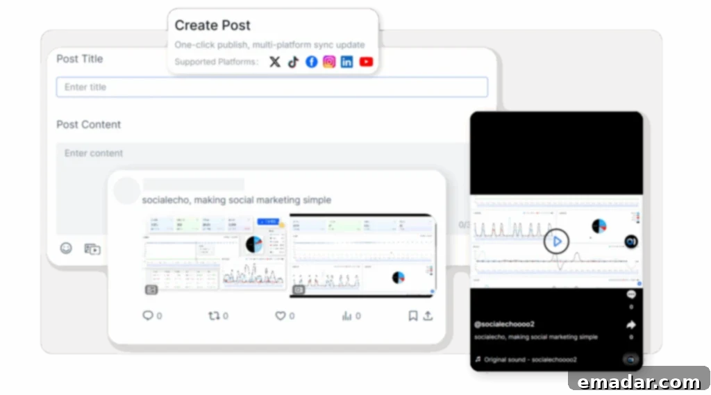 How to Manage Multiple Facebook Accounts Safely and Efficiently SocialEcho Multi-Account Publishing Dashboard