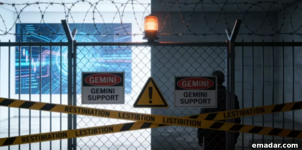 Analyzing the Reasons Behind "Gemini is Not Supported in Your Region" 2 Gemini Region Restriction Error