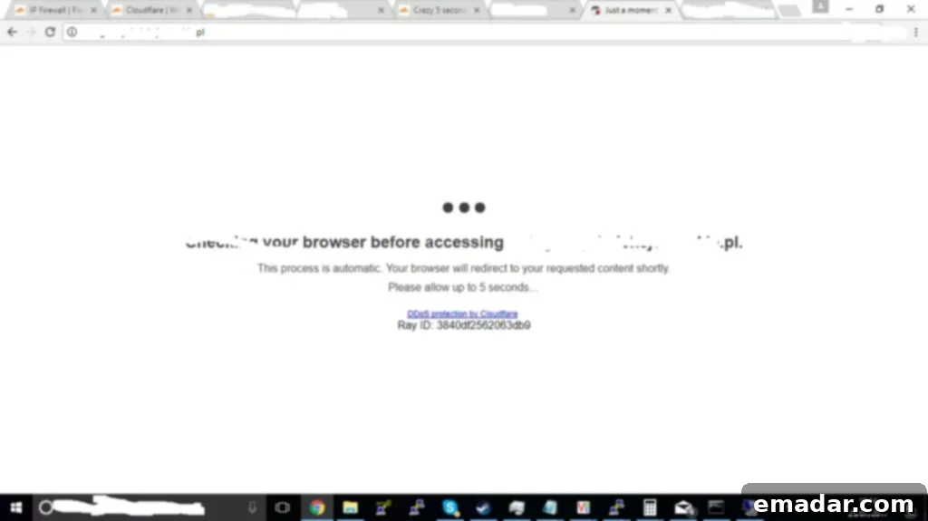 Cloudflare I'm Under Attack Mode