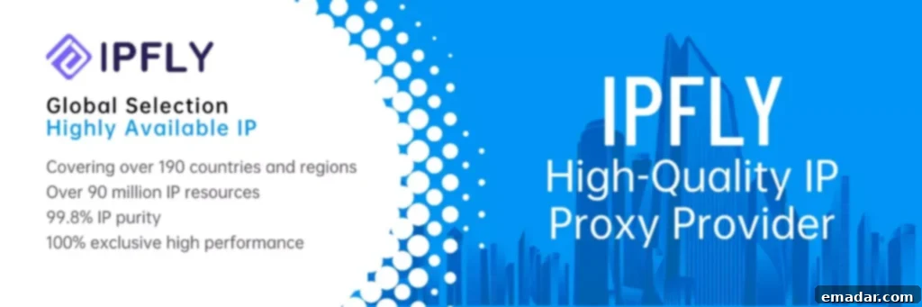 IPFLY Proxy USA: Your Gateway to US E-Commerce, Social Media, and Data 3 IPFLY Proxy EUA: The Ultimate US Proxy for E-Commerce, Social Media & Data Scraping