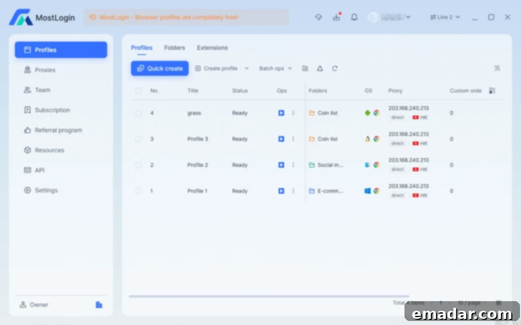 MostLogin Browser: The Essential Multi-account Management Tool for Cross-border E-commerce and Social Media Marketing MostLogin Browser: Preventing Account Linking with Independent Identity Containers