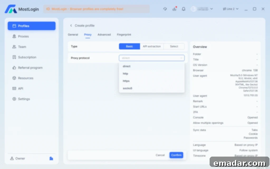 MostLogin Browser: The Essential Multi-account Management Tool for Cross-border E-commerce and Social Media Marketing MostLogin Browser: Advanced Technical Features for Anti-Detection and Automation