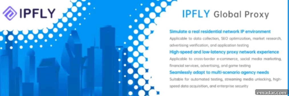 IPFLY Proxies: Your Key to Compliant LinkedIn Name Extraction and Data Security IPFLY Static Residential Proxies: Secure and Compliant LinkedIn Data Extraction Solution